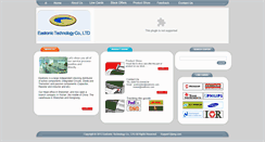 Desktop Screenshot of eastronic.com